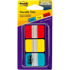 3M 3M MMM686RYB Post-it Durable Tabs (66 / Pack) 686-RYB