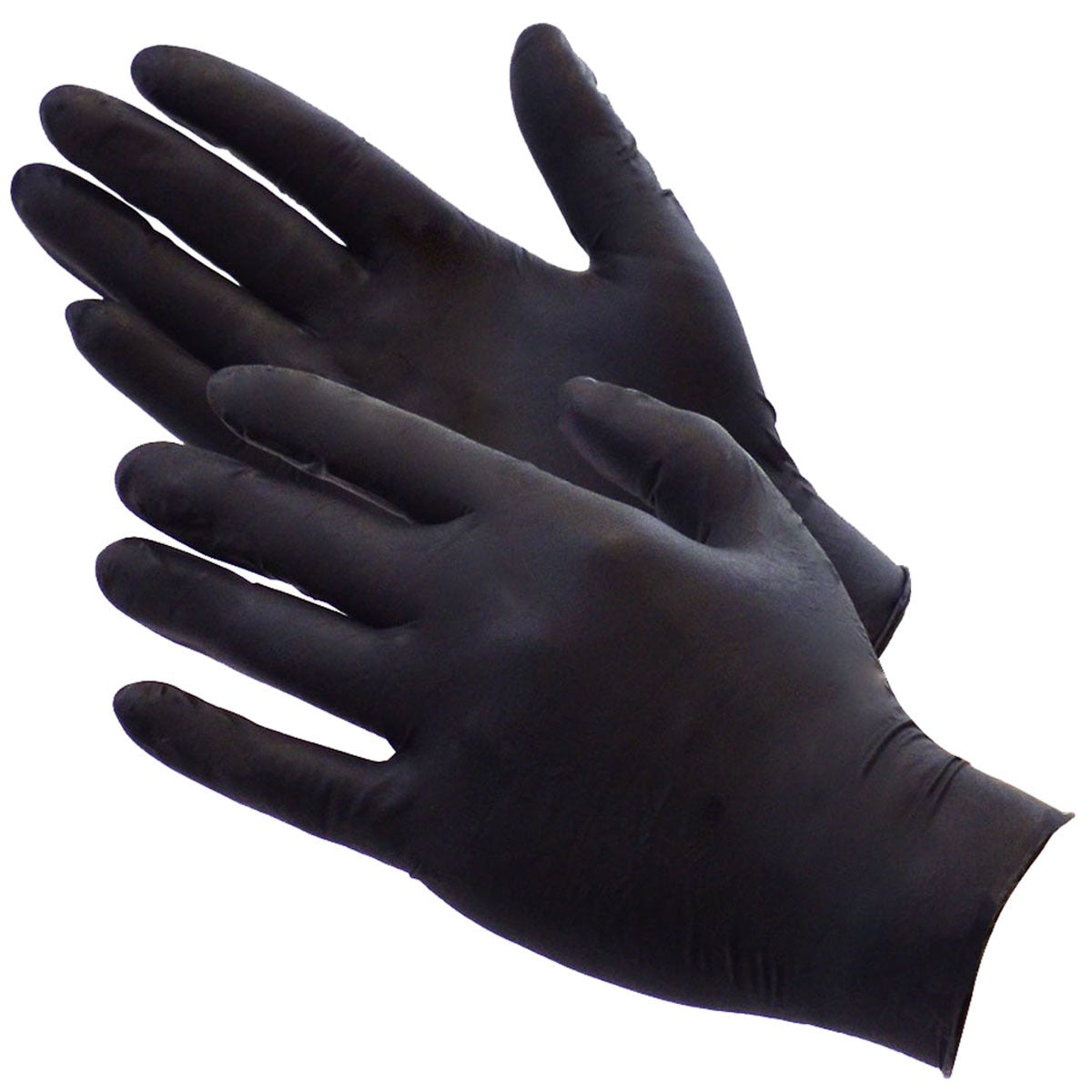 SHUBEE Shubee D SB NGB PF M Gauntlet Silver Edition Nitrile Gloves 100 Per Box (10 Boxes Case) DSBNGBPF