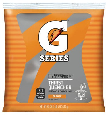 WIX Quaker Foods Beverages 3970 Gatorade Orange Powder 32 Pack