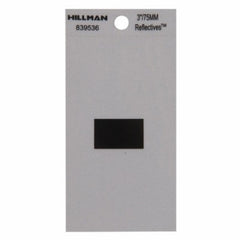 HILLMAN Hillman Fasteners 839536 3 Inch Black Adhesive Hyphen 6 Pack