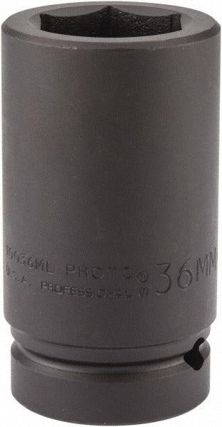 PROTO Proto J10036ML Impact Socket 1 in Drive 36mm 6-point