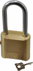 MASTER LOCK Master Lock 176LH-P156 Combination Lock Solid Brass