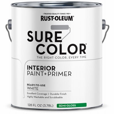 RUST-OLEUM Rust-oleum 332120 Interior Wall Paint Semi-gloss 1 Gallon