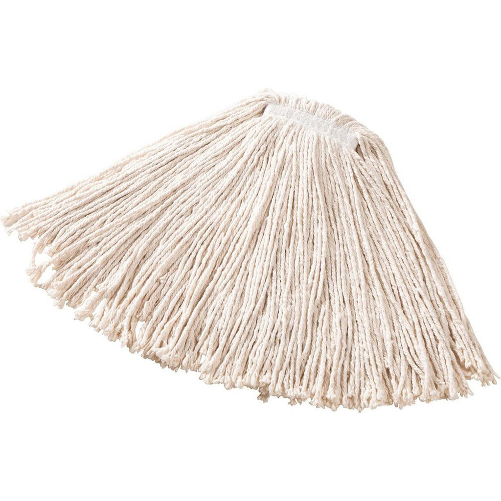 RUBBERMAID Rubbermaid FGF11600WH00 Cotton Wet Mop Head 16 Oz Small