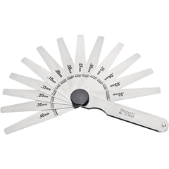 STARRETT Starrett 57087 Tapered Feeler Gage Set 13 Piece