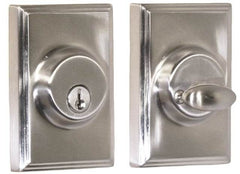 WESLOCK Weslock 03771-N-NSL23 Woodward Single Cylinder Deadbolt Satin Nickel