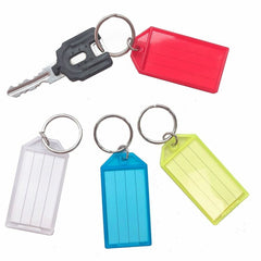 SPARCO Sparco SPR02881 Key Tag Replacement (3/4 in x 1/4 in x 2-1/4 in, 4/Pack) SPR02881