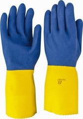 ANSELL Ansell 192245 Chemical Resistant Gloves Large Latex