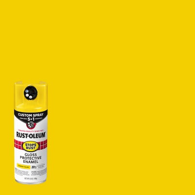 RUST-OLEUM Rust-oleum 376898 Stops Rust 5-in-1 Spray Paint 12 Oz