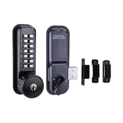 LOCKEY Lockey 2200JBMGKO Keyless Deadbolt Key Override Marine Grade