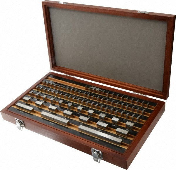 MITUTOYO Mitutoyo 516-901-26 Gage Block Set 81 Pc Steel