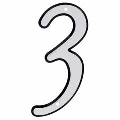HILLMAN Hillman Fasteners 841602 Nail-on House Number 3 4in
