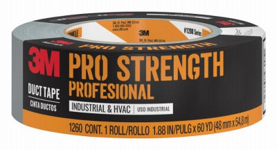 3M 3M Company 1260-A Pro-strength Duct Tape 1.88in X 60yd