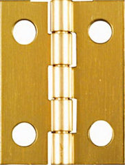 NATIONAL HARDWARE National Mfg N211-177 Solid Brass Narrow Hinge 4 Pack