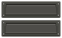 DELTANA Deltana MS212U10B Mail Slot 13.4in Interior Flap Oil Rubbed Bronze