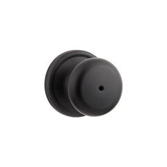 KWIKSET Kwikset 730H-514 Hancock Knob Privacy Lock Matte Black