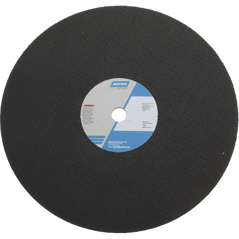 NORTON Norton 66253431487 16 in Zirconia Alumina Cut-off Wheel