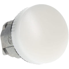 SCHNEIDER ELECTRIC Schneider Electric ZB4BV01 White Round Lens Pilot Light