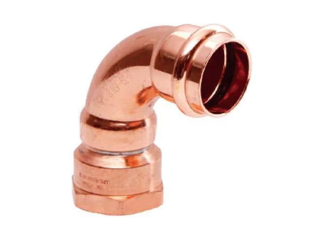 LEGEND VALVE Legend Valve 450-131P 90 deg elbow 1/2 in press x 1/2 in FNPT