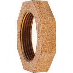 MERIT BRASS Merit Brass X119-24 Brass Pipe Locknut 1-1/2 in Fnpt