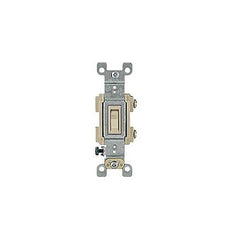 LEVITON Leviton Telcom RS115-ICP Toggle Switch Sp 15A 120V Ivory