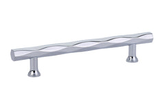EMTEK Emtek 86489US26 Cabinet Pull 5 in Center Polished Chrome