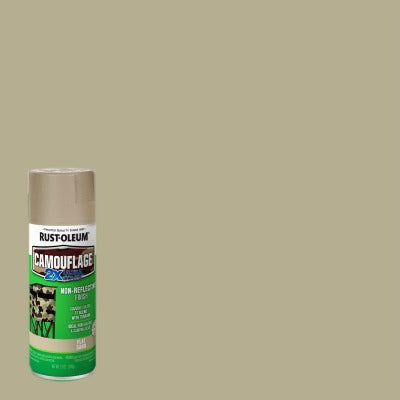 RUST-OLEUM Rust-oleum 263653 Camouflage Spray Paint Sand 12 Oz