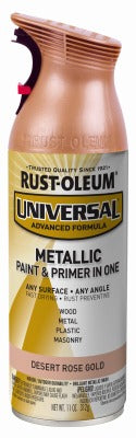 RUST-OLEUM Rust-oleum 342919 Desert Rose Metallic Spray Paint 11 Oz