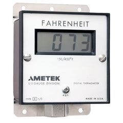 AMETEK Ametek 149011 Digital Panel Thermometer 450F K Thermocouple