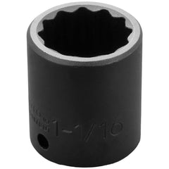 PROTO Proto J7434 Impact Socket 1/2 in Drive 1-1/16 in 12-point