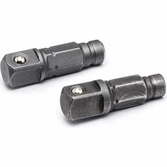 GEARWRENCH Gearwrench 81038 Socket Adapter Set 1/4 in Drive 2 Pc