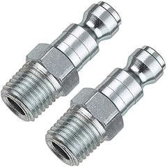 TRU-FLATE Tru-Flate 12-603 T-Style Steel Plug 1/4 in MNPT (Pack)