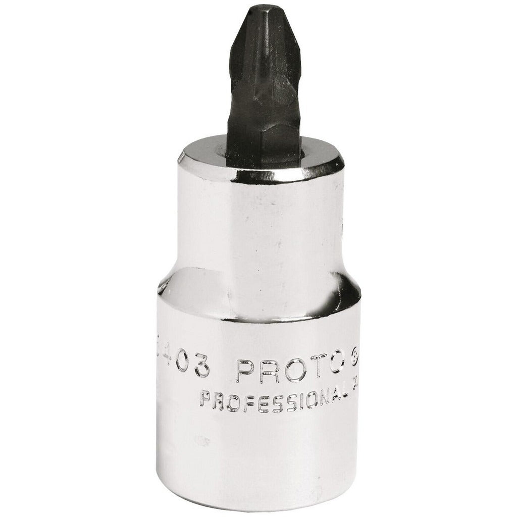 PROTO Proto J5403 Phillips Screwdriver Socket 1/2 in Drive