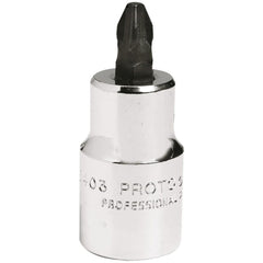 PROTO Proto J5403 Phillips Screwdriver Socket 1/2 in Drive