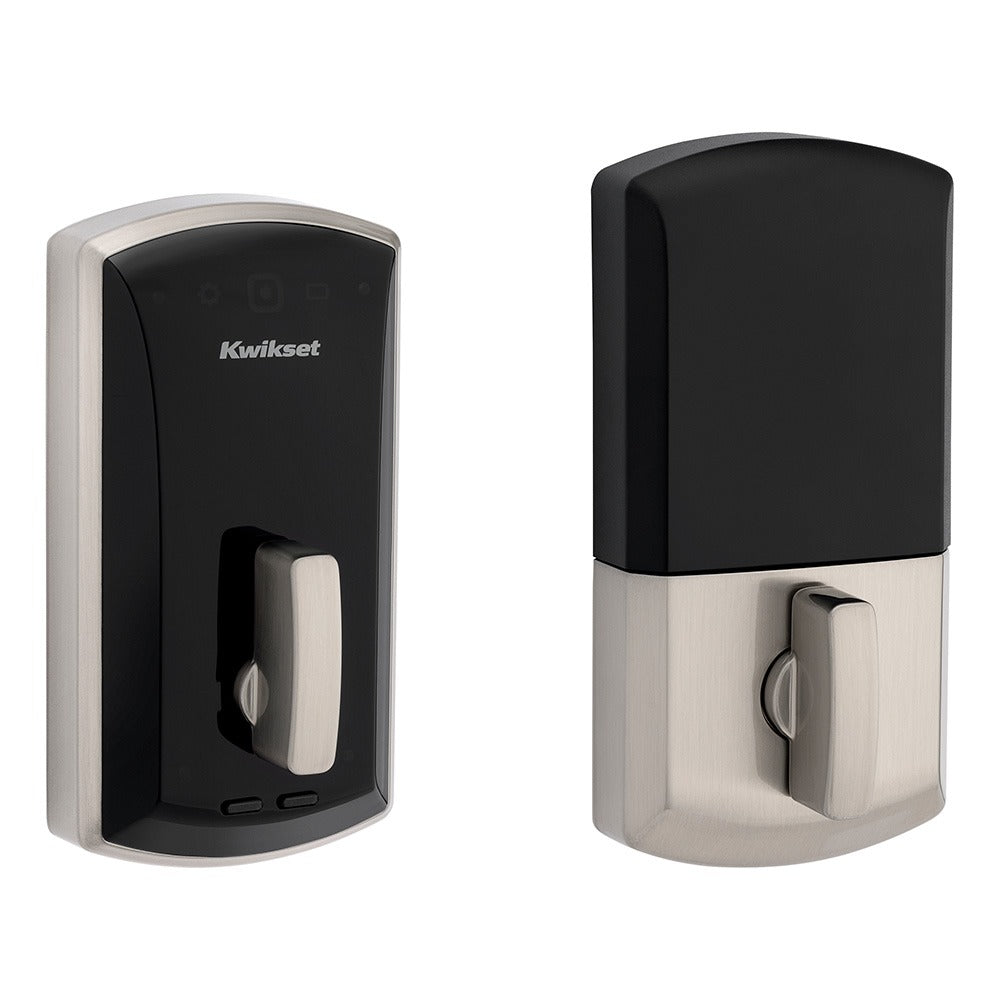 KWIKSET Kwikset 1000-15.FD.4L.STRKP.KS Electronic Deadbolt Satin Nickel