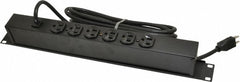WIREMOLD Wiremold R5BZ-15 Power Strip 6-outlet 15A Rack Mount