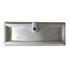 DAKOTA Dakota Plumbing Products US-3814W Undermount Vanity Sink White
