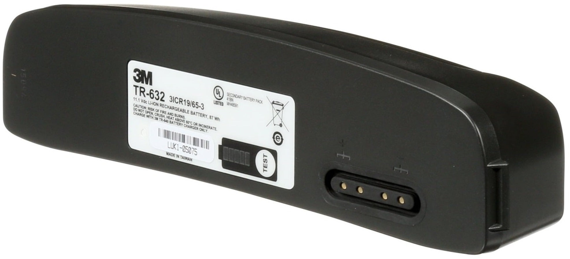 3M 3M 7100327727 Versaflo TR-632 High capacity battery for TR-600 PAPR (1 each) UU012578538
