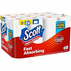 KIMBERLY-CLARK Kimberly-Clark KCC56672 Scott Choose-A-Sheet Paper Towels 12 / Pack KCC56672