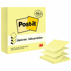 3M 3M MMMR33024VAD Post-it Dispenser Notes Value Pack 3 x 3 24 Pack R330-24VAD
