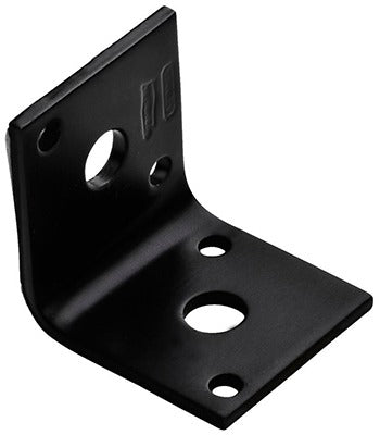 NATIONAL HARDWARE National Mfg N351-482 Corner Brace 1.65 in Black Steel 5pk