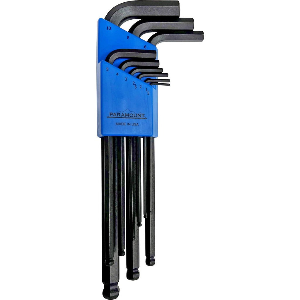 PARAMOUNT Paramount PAR17599 9 Piece Metric Ball End Hex Key Set