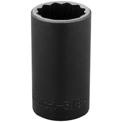 PROTO Proto J7344 Impact Socket 1/2 in Drive 1-3/8 in 12-point