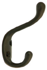 NATIONAL HARDWARE National Mfg N330-886 Coat Hat Hook Oil Rubbed Bronze 5 Pack