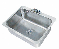 ADVANCE TABCO Advance Tabco DI-1-2812 Drop-in Sink 28x20x12 Inch