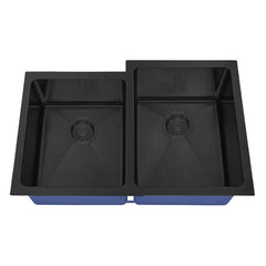 DAKOTA Dakota Plumbing Products DSM-4060-1GBK Undermount Kitchen Sink