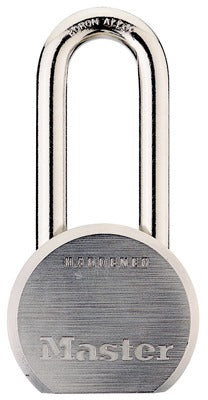 MASTER LOCK Master Lock Co 930DLHPF Solid Steel Padlock 2.5 in