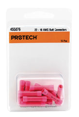 RHEEM RHEEM 455076 Insulated Butt Connectors - 22-18 Gauge Wire - Pack of 15