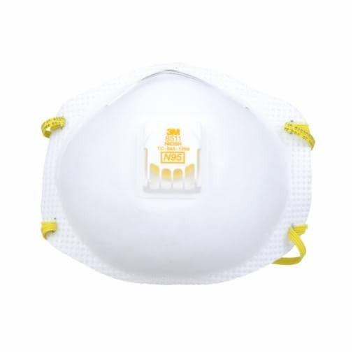 3M 3M 8511P1-DC-PS Pro Series Paint Sanding N95 Valved (1/Pack)