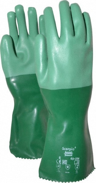 ANSELL Ansell 212515 Chemical Resistant Gloves Medium Neoprene